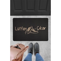Kapı Önü Paspası Vinil Kaymaz Tabanlı Evaşk069 40 x 60