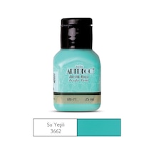 Akrilik Boya 25 Ml Su Yeşili 070a-3662 Beyaz