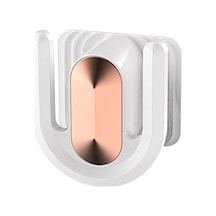 Suntek Magideal Terlik Duvar Rafı Yerden Tasarruf Banyo Terliği Beyaz