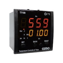 Gemo Tt109-230Vac Dahili Zaman Röleli Pıd Sıcaklık Kontrol