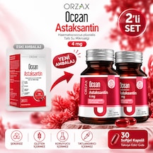 Ocean Astaksantin 30 Kapsül 2 Li Paket
