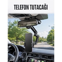 Znv Zenvia Mey İthalat Araç Dikiz Aynası Telefon Tutucu Ayarlanabilir Katlanabilir Navigasyon Telefon Standı Znv20 Belirtilmemiş