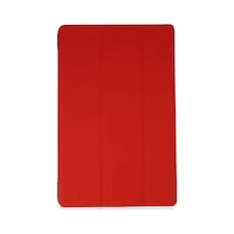 Apple İpad Pro 13 2024 Kılıf Tablet Smart Kılıf - Kırmızı Diğer