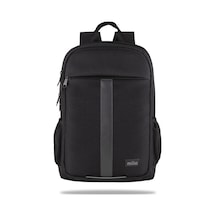 Classone 15.6'' Mila Serisi W600 - Macbook,mac Air Uyumlu Reflektörlü - Laptop Sırt Çantası - Siyah Siyah