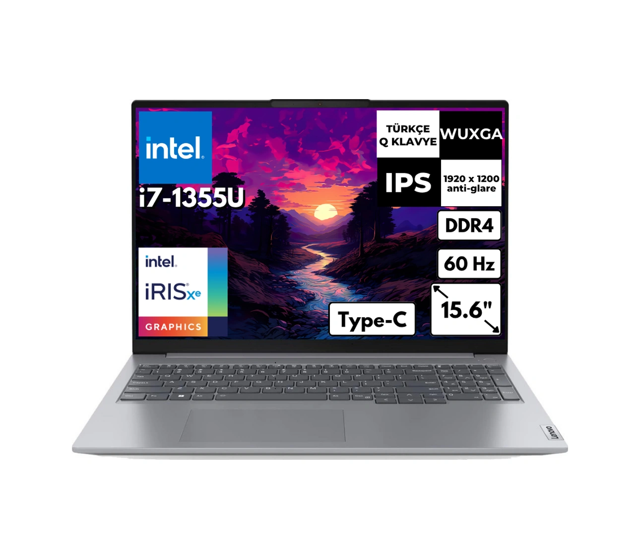 Lenovo Thinkbook 16 G6 IRL 21KH00V1TRAT32 i7-13700H 64 GB 512 GB SSD Iris Xe Graphics 16" Free Dos Dizüstü Bilgisayar