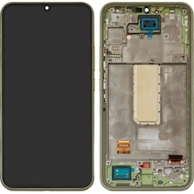 Samsung Galaxy A34 5g Sm-a346 Lcd Ekran Dokunmatik Çıtalı Yeşil