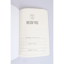 Lisanslı Beşiktaş Noktalı Defter,kurşun Kalem Ve Silgi Seti Altın