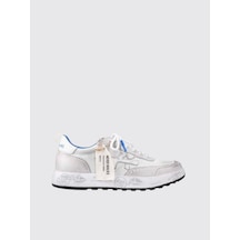 Premiata Limited Edition Erkek Sneakers Nous 6657 Beyaz - Mavi