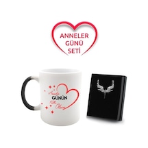 Anneler Gününe Özel Sihirli Kupa & Gümüş Kaplama Mikail Melek Kol
