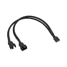 Fan Çoklayıcı Y PWM 4 pin Splitter Çoklayıcı Switch Kablosu