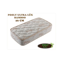 Babyhopeankara 90X180 Pooly Ultra Lüx Ortopedik Bamboo Yaylı Yatak 90*180 Yatak