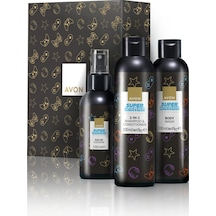 Avon Super Gamer Erkek Çocuk Parfüm EDC 150 ML + Duş Jeli 200 ML + 2'si 1 Arada Şampuan ve Saç Kremi 200 ML
