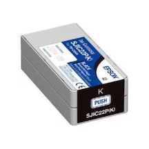 Epson Tm-c3500 Black Siyah Mürekkep Kartuş Sjıc22p K S020601