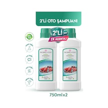 Oto Şampuanı İç Ve Dış Yıkamalarınız Da Derinlemesine Temizlik 750 Ml 2'li Set
