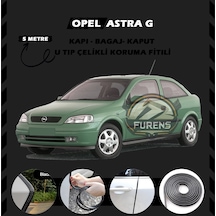 Opel Astra G Oto Araç Kapı Koruma Fitili 5metre Parlak Siyah Renk