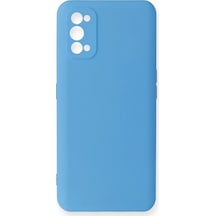 Newface - 792 - Realme 7 Pro Kılıf Nano İçi Kadife Silikon - Csmo-tex - - Mavi