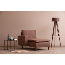 Lungo Modüler Daybed - Açık Kahve Keten Açık Kahverengi