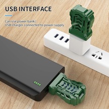 Ebitda Usb Prizli Taşınabilir Sivrisinek Kovucu Isıtmalı Sivrisinek Katili, Beyaz, Kamp Yürüyüş İçin 4 Tablet Beyaz