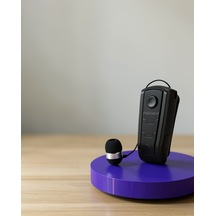 Makaralı Bluetooth Kulak İçi Kulaklık Kablosuz Yaka Kulaklığı Belirtilmemiş