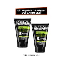L'Oréal Paris Men Expert Pure Charcoal Yüz Yıkama Jeli 2 x 100 ML
