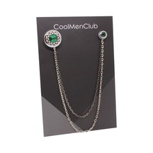Coolmenclub Ceket Yaka İğnesi Gümüş
