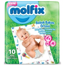 Molfix Bebek Bakım Örtüsü 60 x 60 CM 10 Adet