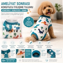 Ameliyat Sonrası Koruyucu Köpek Tulumu Recovery Suit L Beden