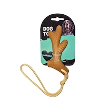 Dayanıklı İp Askılı Dal Şekilli Köpek Çiğneme Oyuncağı