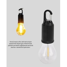 Led Kamp Lambası Type-c Şarjlı Uzun Ömürlü Pil İle Sarı