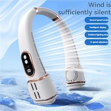 Jialan Asılı Boyun Fanı Tembel Kanatsız Türbin Taşınabilir Üç