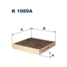 FILTRON K1089A POLEN FİLTRESİ LGN II 1.6-1.8-2.0 01 1.9 DCI 01 KA