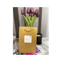 Nişan Hatırası Etiketi Çiçekli Kare Mat Sticker Nişanımız Var Düğün Söz 4.5 Cm 40 Adet Çok Renkli