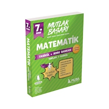 7.Sınıf Mutlak Başarı Matematik Fasikül ve Soru Bankası -  Muba Yayınları