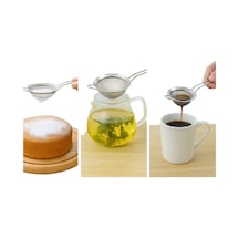 Çay Bitki Çayı Süzgeç 3 Lü Paket Farklı Boylarda Paslanmaz Çelik Diğer