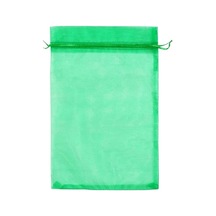 Rogfer 100 Adet /paket Meyve Koruma Çantası Anti-insect Ve Kuş Önleme Net Çanta Koyu Yeşil , Boyut:15 X 20cm