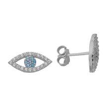 Mini Göz Küpe 718873 Silver Gümüş