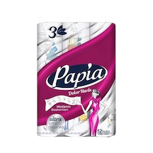 4 Adet Papia Kağıt Havlu 12'li Decor