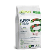 Alleva Holistik Tahılsız Tavuklu Ördekli Medium Maxi Irk Yetişkin Köpek Maması 2 KG