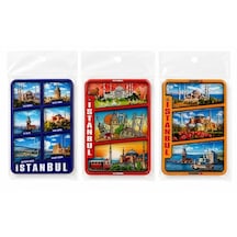 Hubrendy Emin İstanbul Temalı Ahşap Buzdolapı Süsü Magnet 64543847
