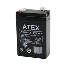 Atex Ax6-2.8 Akü 6v 2.8ah Amper İnce