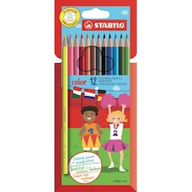 Stabilo Kuru Boya Color 12 Li Hartung Çok Renkli