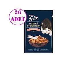 Purina Felix Tasty Shreds Somon 26 x 80 G