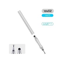 Fastbuy Jms 2-in-1 Android İos Uyumlu Kalem Stylus, Gümüş Renk