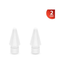 Coofbe Apple Pencil İçin 2 Adet Yedek Uç Apple Pencil 1 Yedek Uç Apple Pencil 2 Yedek Uç 2 Adet