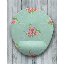 Rose Oval Bilek Destekli Mouse Pad Mousepad