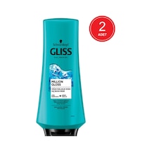 Schwarzkopf Gliss Million Gloss Saç Bakım Kremi 2 x 360 ML