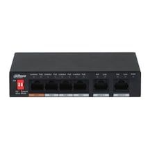 Dahua Dh-s3006-4et-60 6 Port 10-100 4 Poe + 2fe Uplınk Toplam 60w Poe