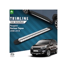 S-dizayn Peugeot Partner 2 Tepee Trimline Gri Yan Basamak 196 Cm