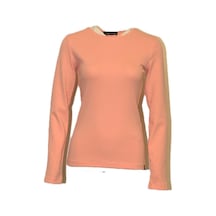 Vigoss Kadın O Yaka Sweatshırt 13531-03397 Somon