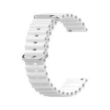 Teleplus Samsung Galaxy Uyumlu Watch 4 42mm Kordon Kayış Ocean Loop Silikon 20mm